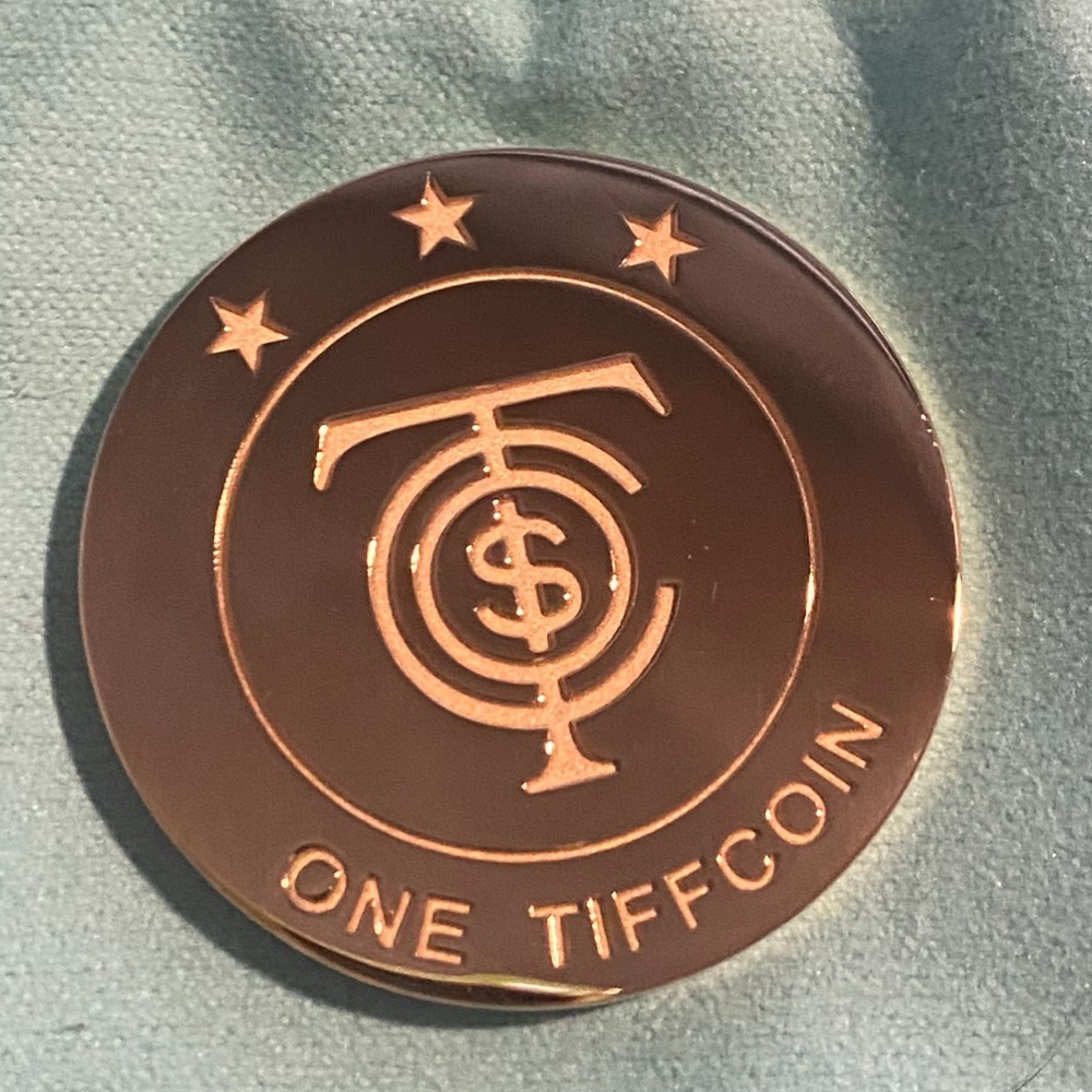 NWT ONE TIFFCOIN | EDITION 441 OF 499 | TIFFANY & CO.